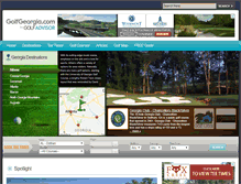 Tablet Screenshot of golfgeorgia.com